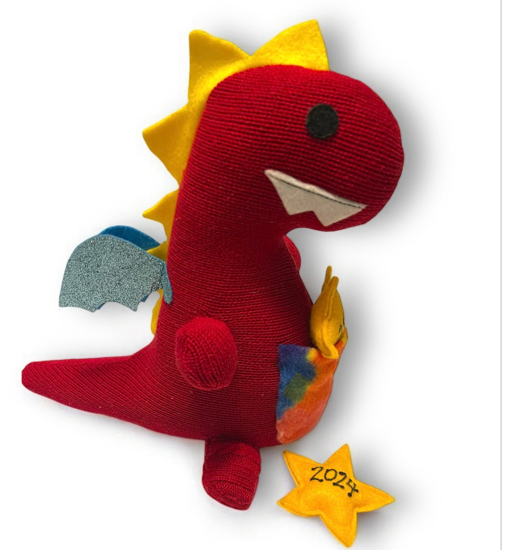 Dragon stuffed animal plushie