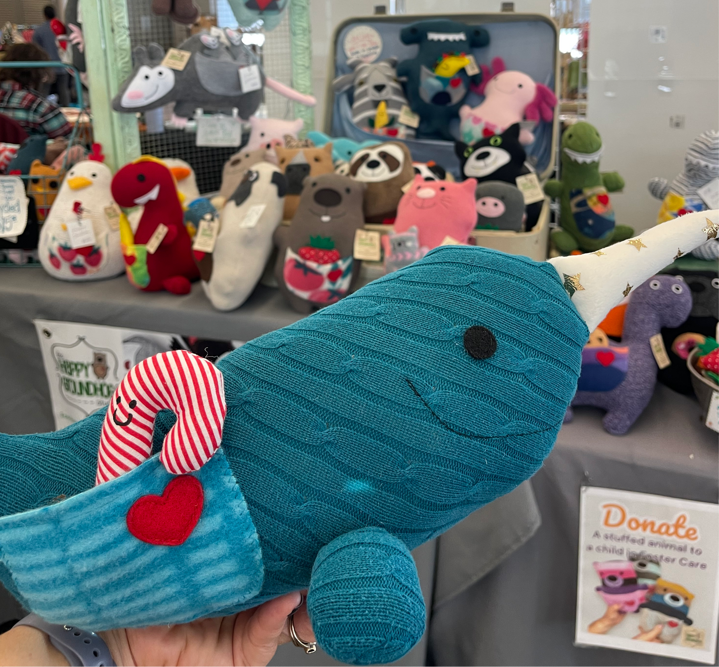 Happy Narwhal Plush