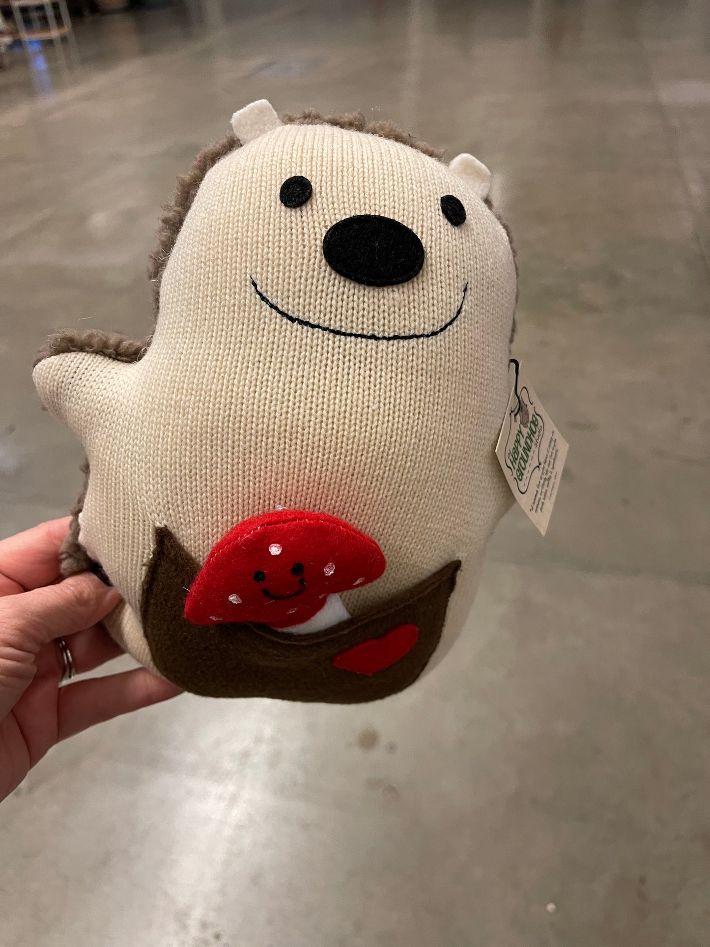 Hedgehog stuffed animal